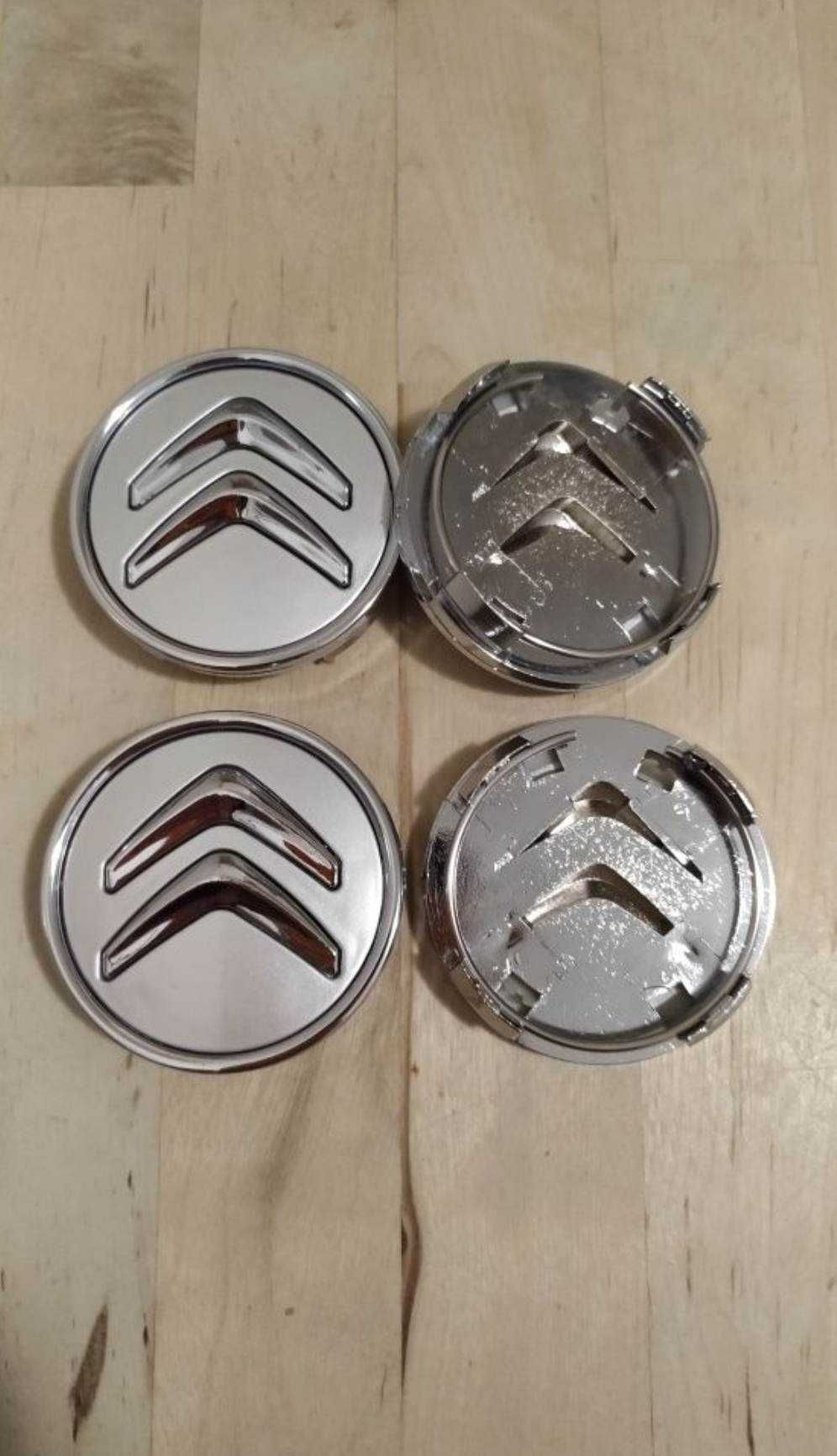 Conjunto 4 Centros Jantes Citroen DS 56mm 60mm 65mm 68mm