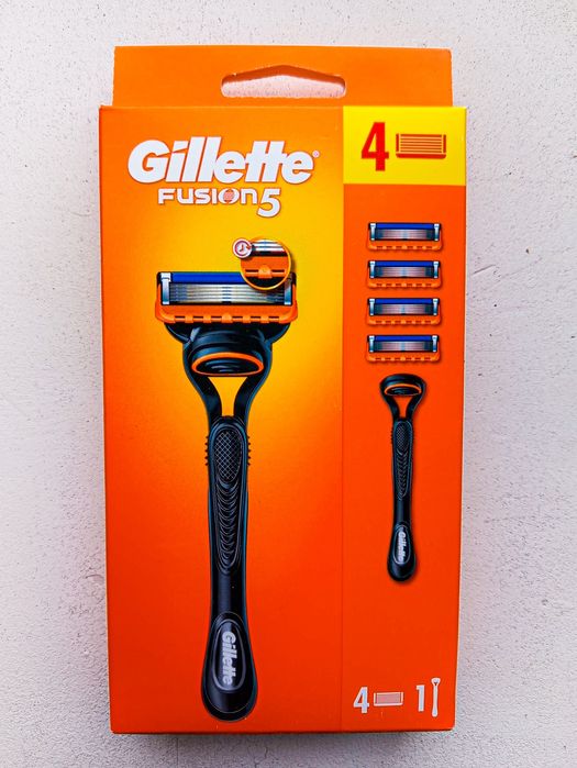 Gillette Fusion 5 / Бритва + 4 змінні картриджі ОРИГІНАЛ