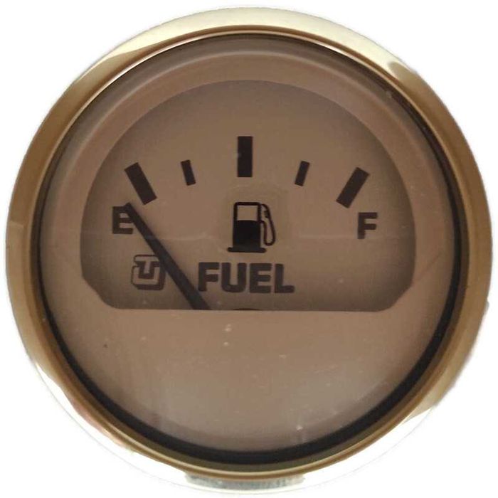 Wskaźnik Poziomu Paliwa Uflex Beżowo-Złoty 62063B
