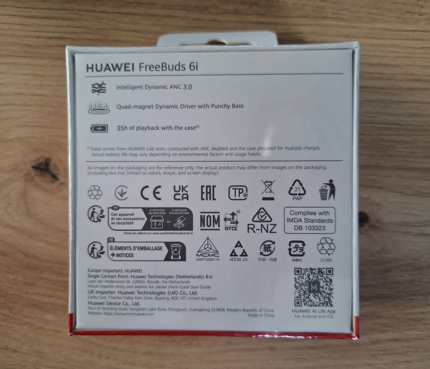 Słuchawki Huawei FreeBuds 6i  - Nowe, gwarancja.