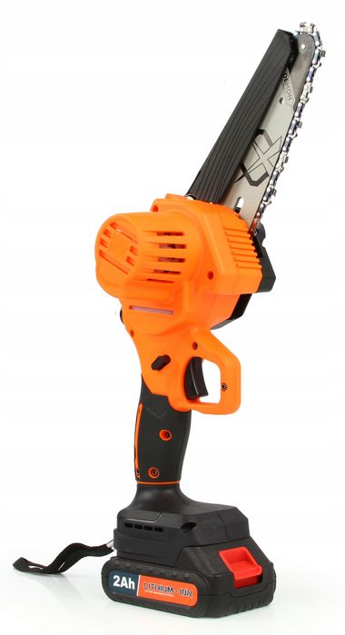Piła Łańcuchowa Pilarka Akumulatorowa Zestaw Walizka 2X Bateria