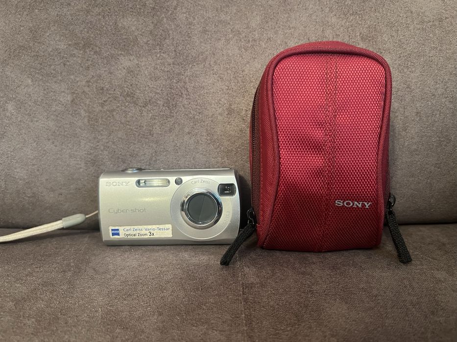 Sony Cyber-Shot DSC-S40 Aparat Fotograficzny, Karta Pamięci