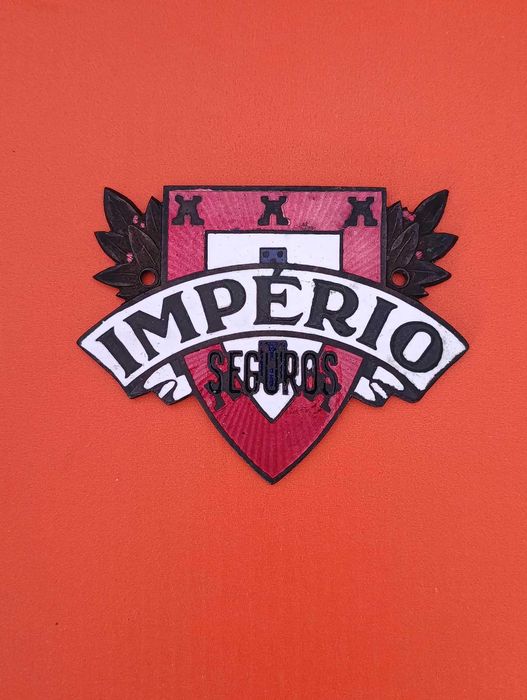 Império Seguros Placa Esmaltada
