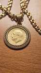 Fio em ouro e meia libra