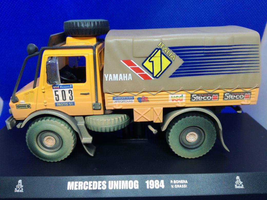 N133 Miniaturas 1/43 do Dakar-BMW e Unimog