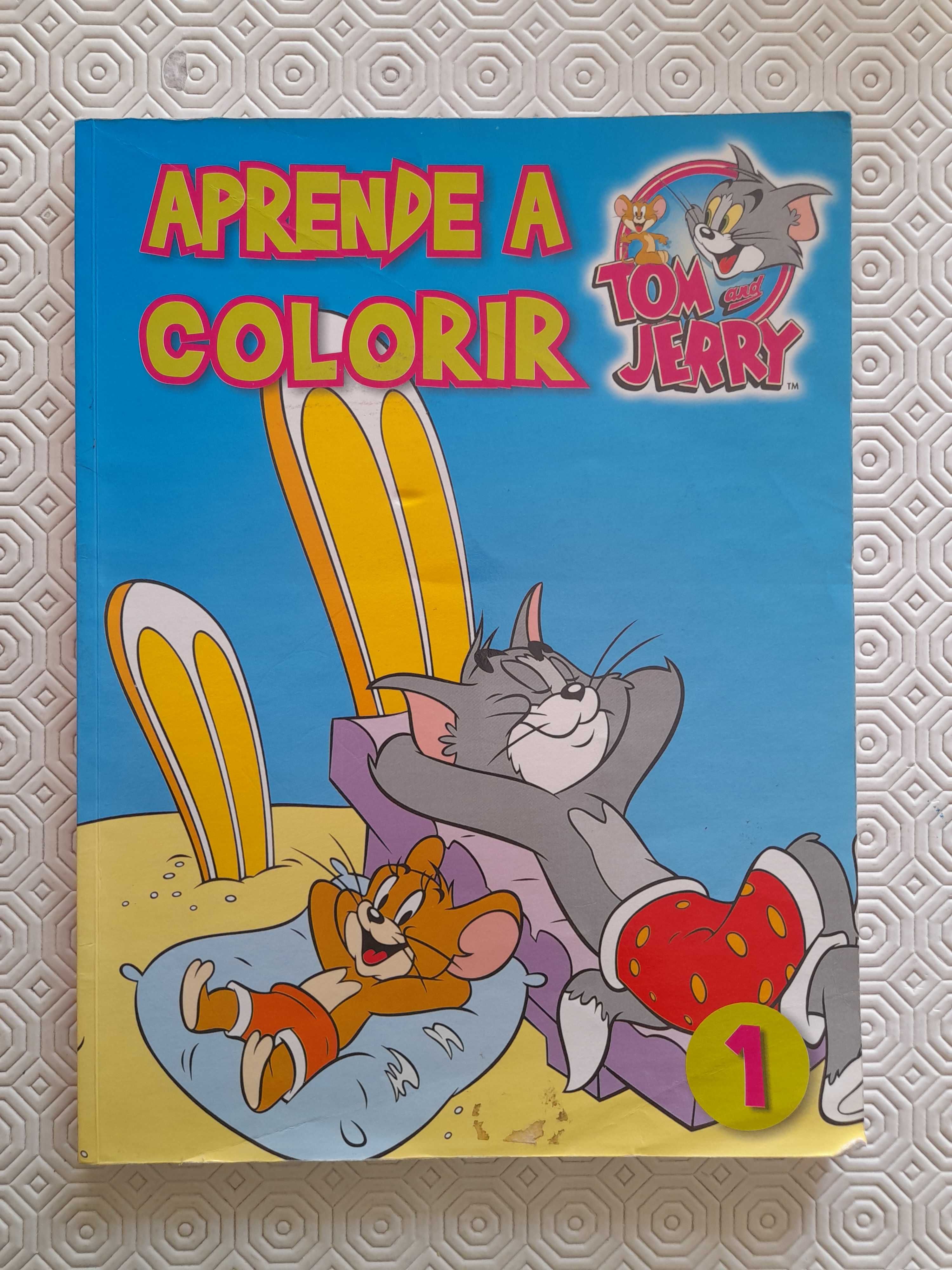 Aprende a colorir - Tom and Jerry