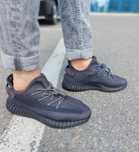 Чорні чоловічі кросівки на літо Adidas BOOST 350V2 41 42 чорные адидас