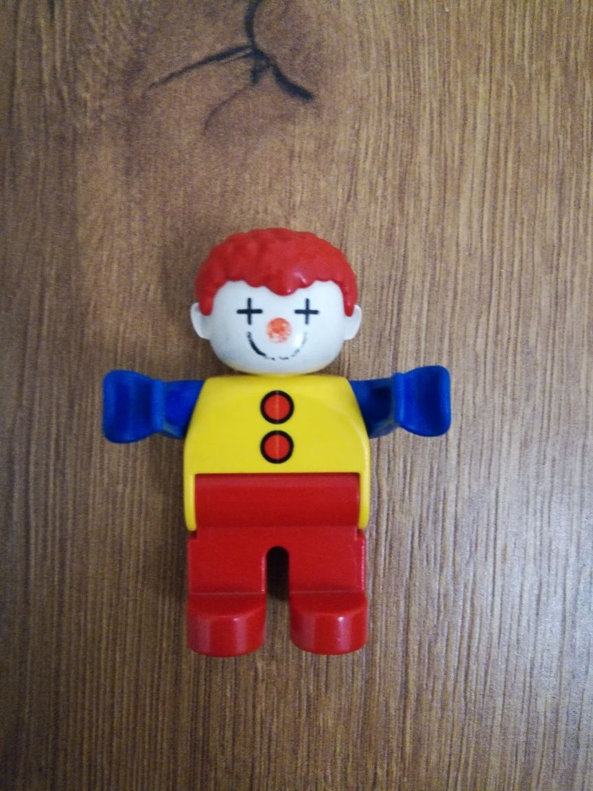 Figurka ludzik Clown Klaun Lego Duplo vintage retro