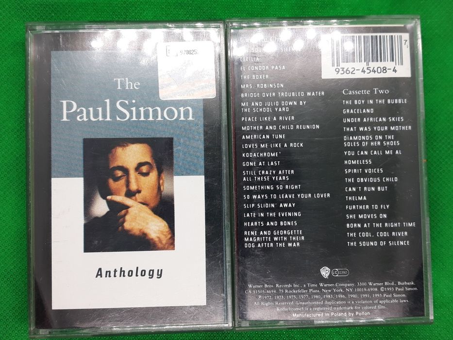 Kasety Paul Simon Anthology 1993r.