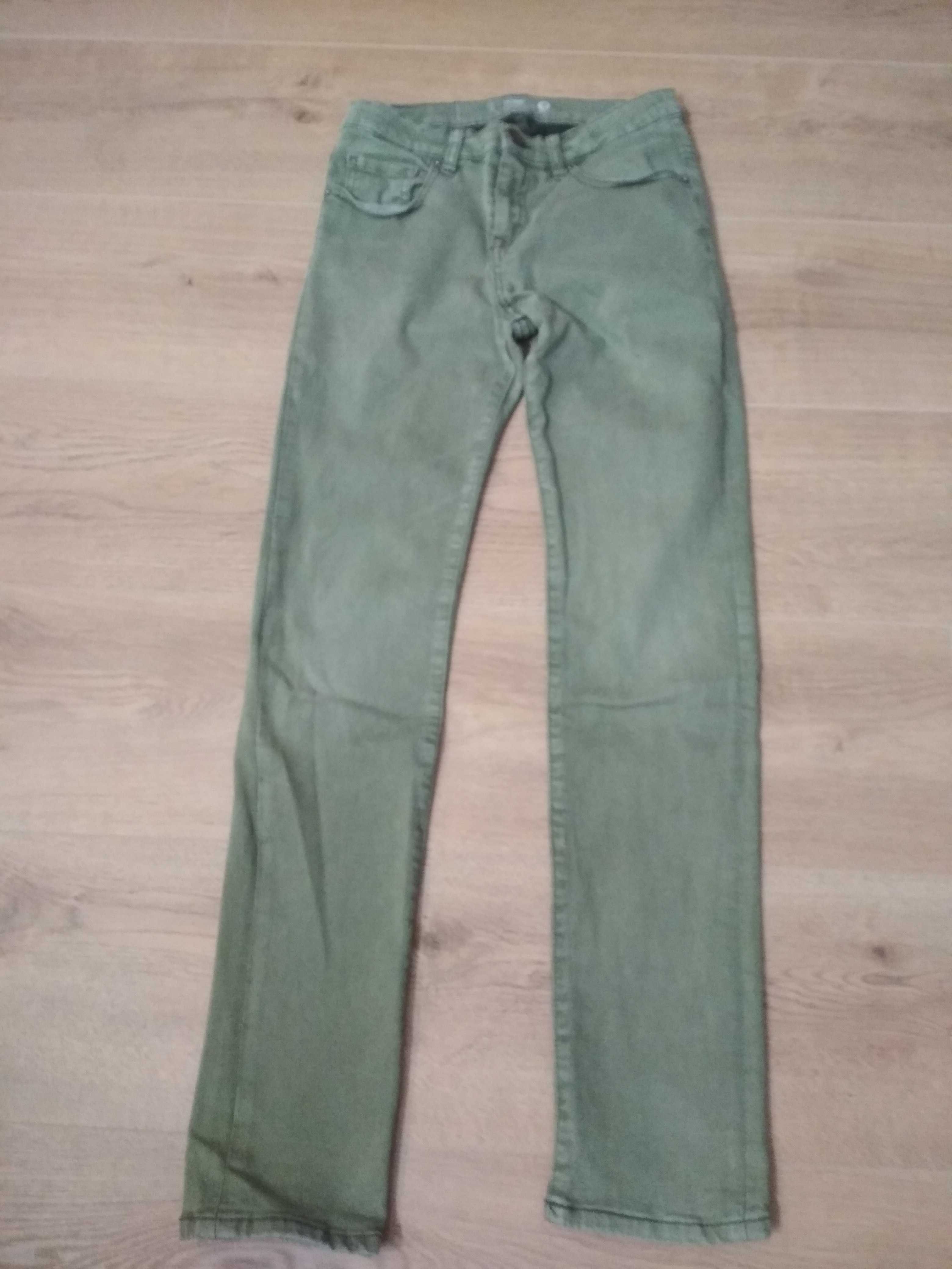 spodnie jeansy stretch rozm. 158 chłopiec