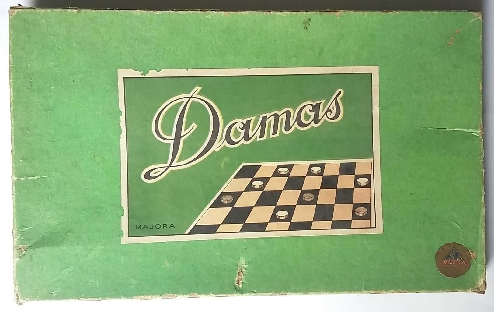 Antigo jogo majora das Damas Ref 415/2  com carimbo do Chiado