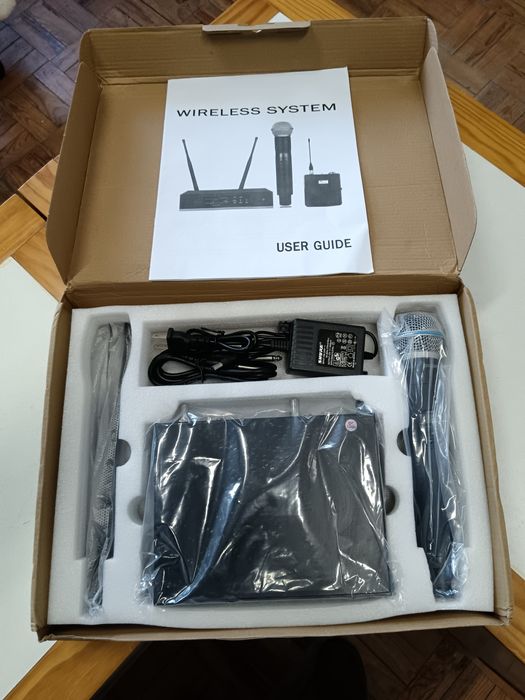 Microne sem fios SHURE