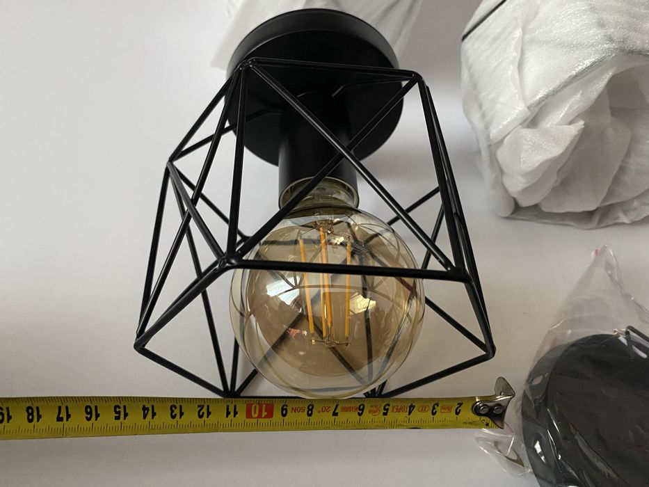 Світильник абажур люстра лофт вінтаж +лампа
