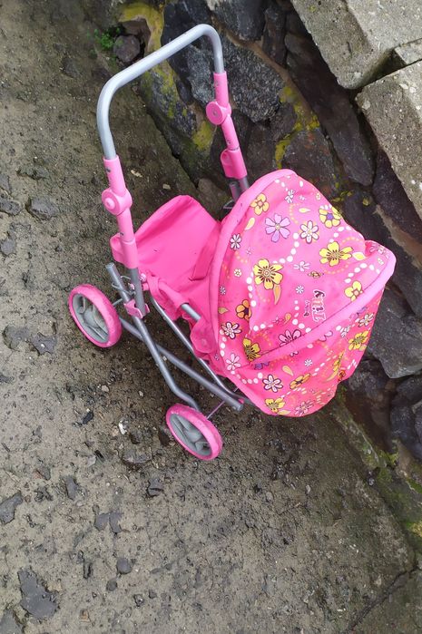 Коляска дитяча іграшкова для ляльки + ПОДАРУНОК