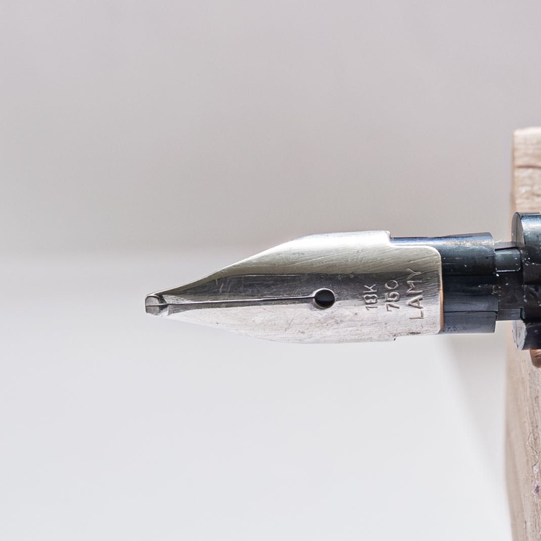 Lamy 2000 - stalówka, złota (18k, 750), B (broad) do pióra wiecznego