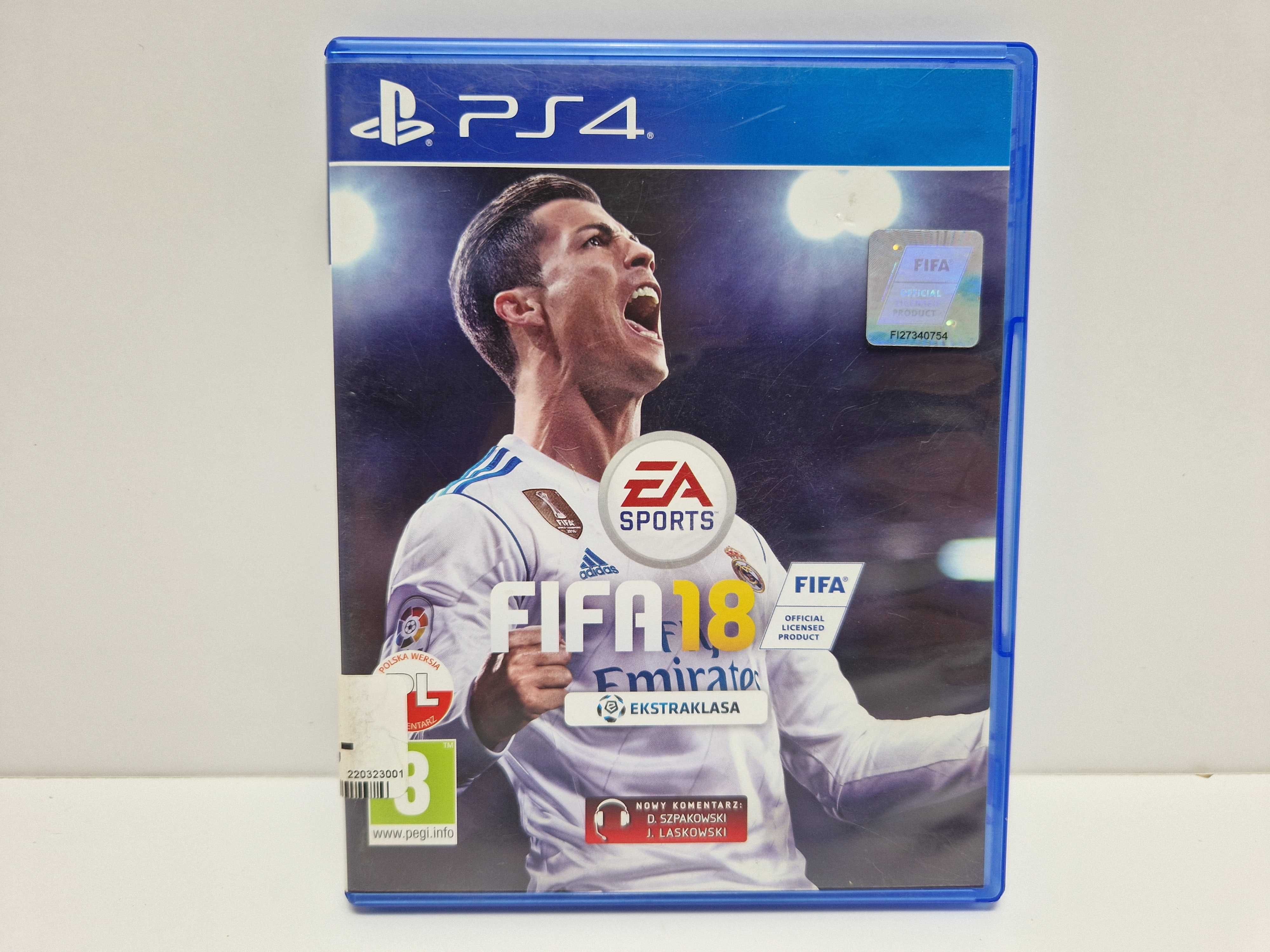 Gra Fifa 18 PlayStation 4 PL