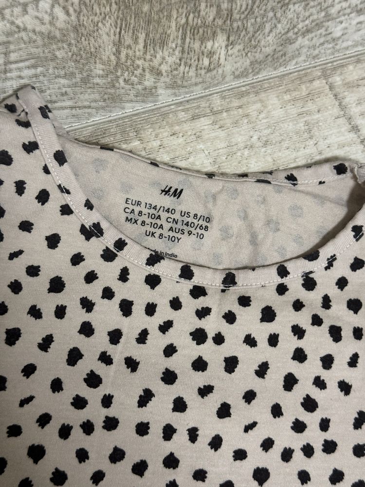 Футболка H&M леопардовий принт