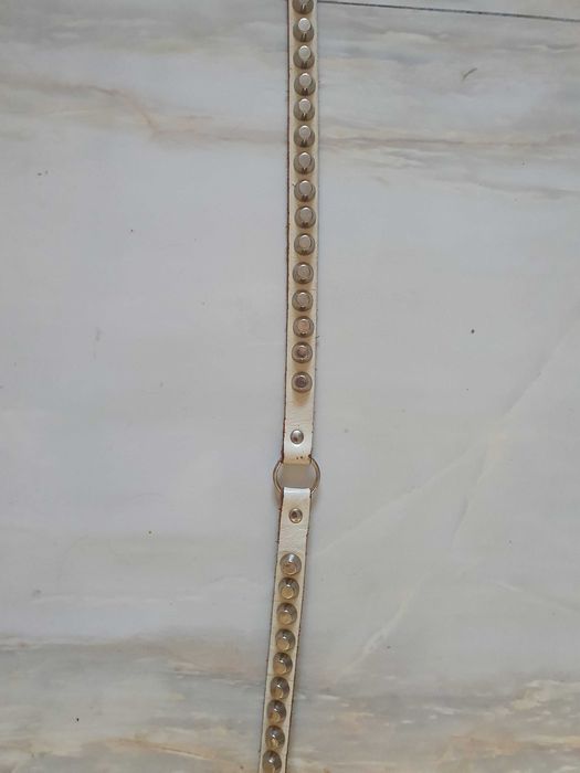 Pasek do smyczy skorzany