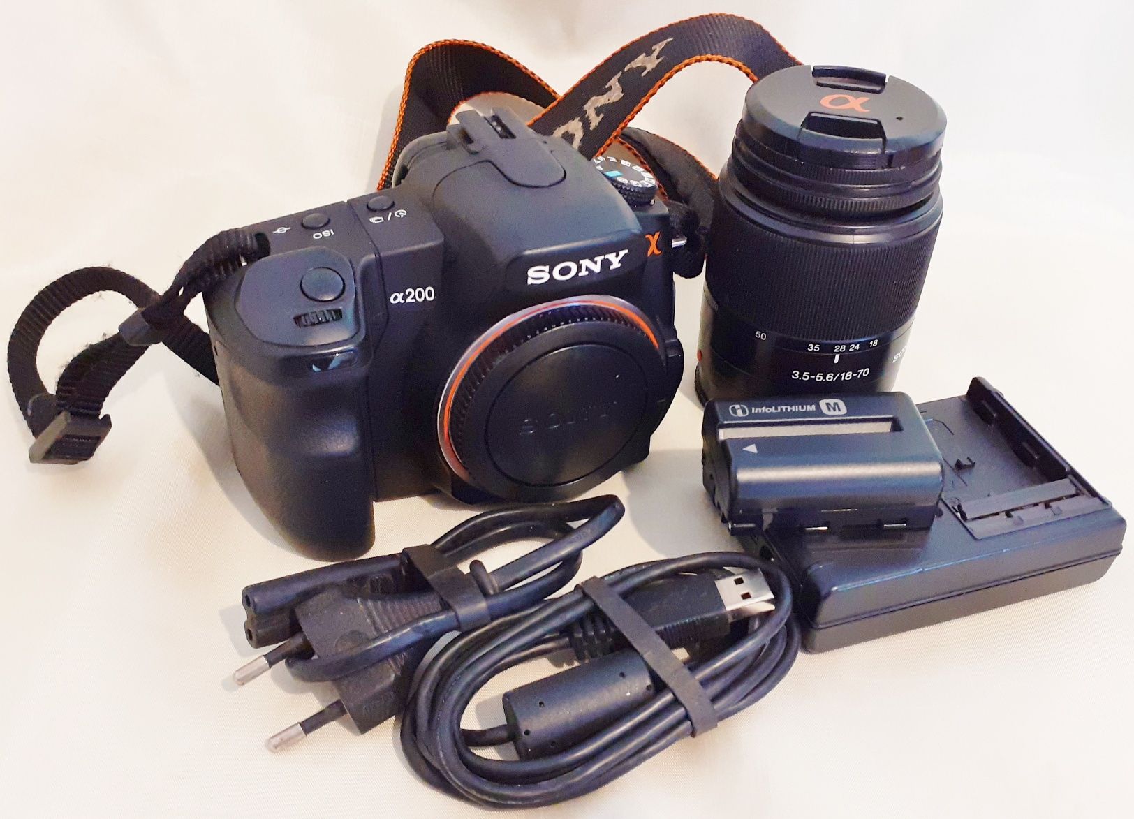 Sony DSLR A200 Semi Profissional como nova