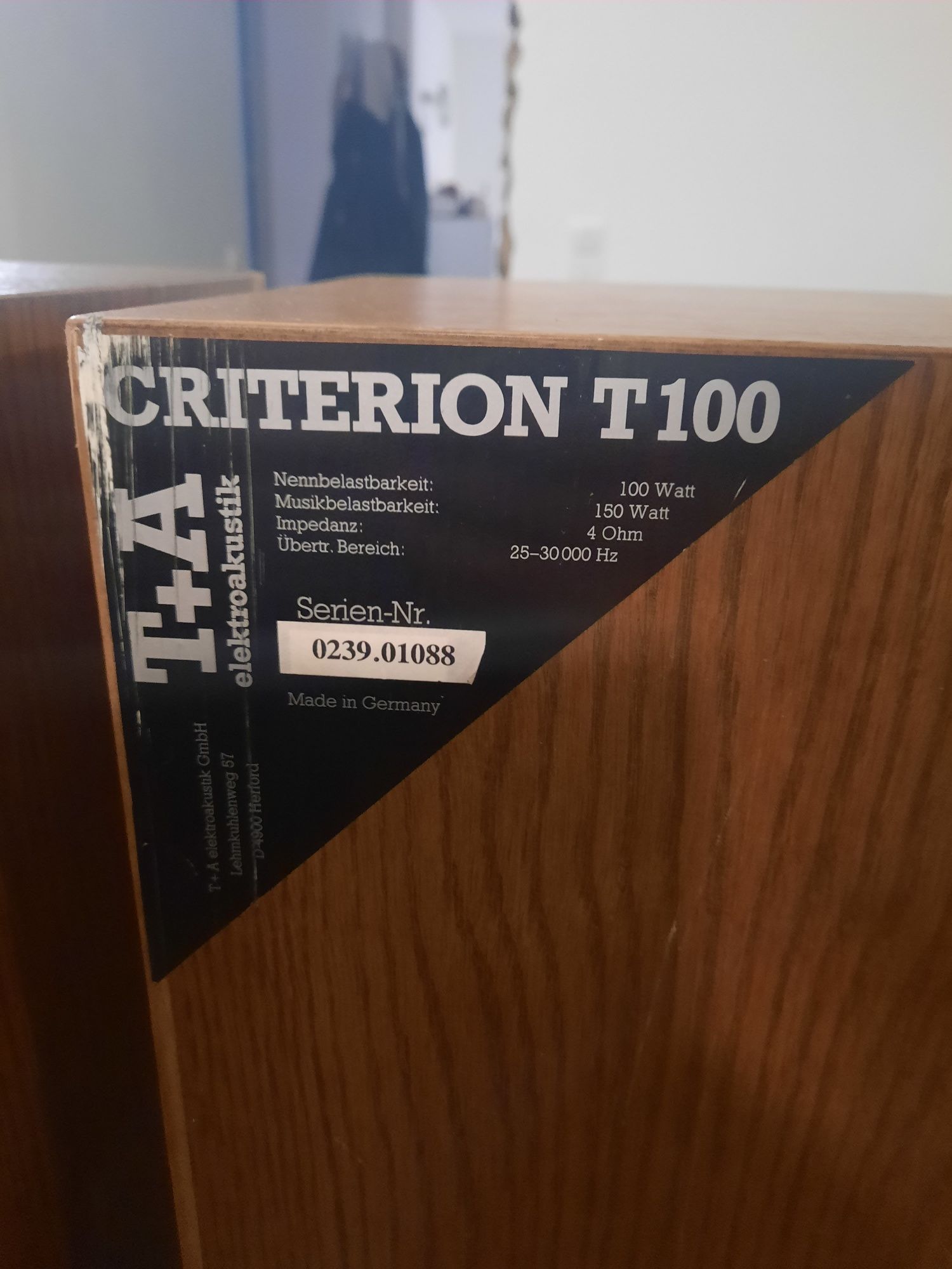 Kolumny T+A criterion T100