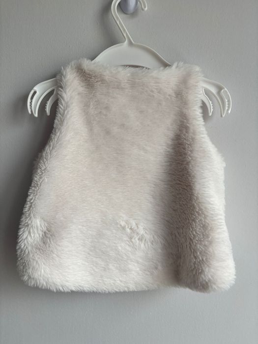 Bezrękawnik dziewczęcy 74