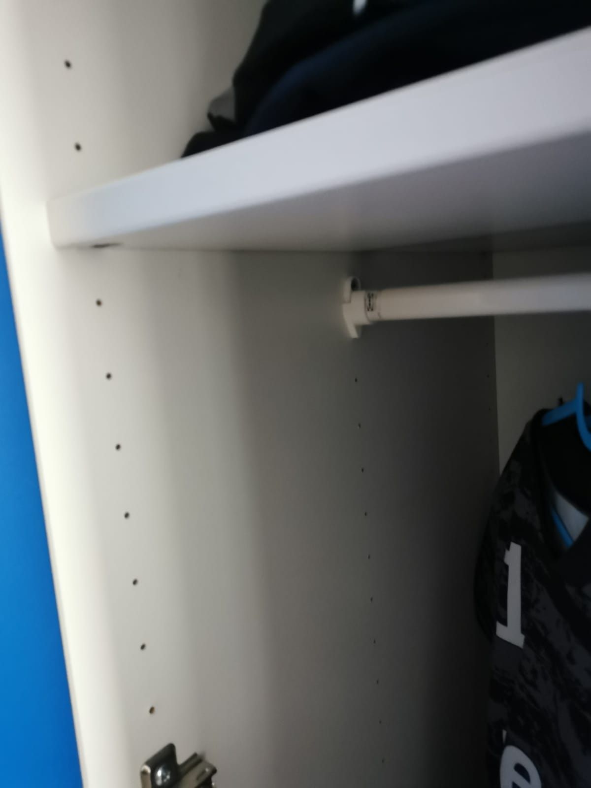 Szafa ikea stuva dziecięca niebieska