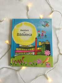 Livro Aventura na Biblioteca - portes incluídos