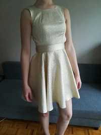 Złota sukienka EMO