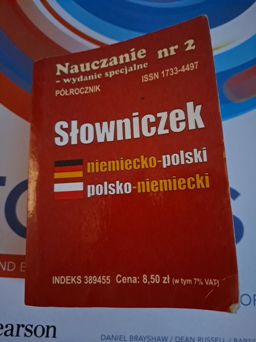 Słowniczek kieszonkowy Polsko niemiecki