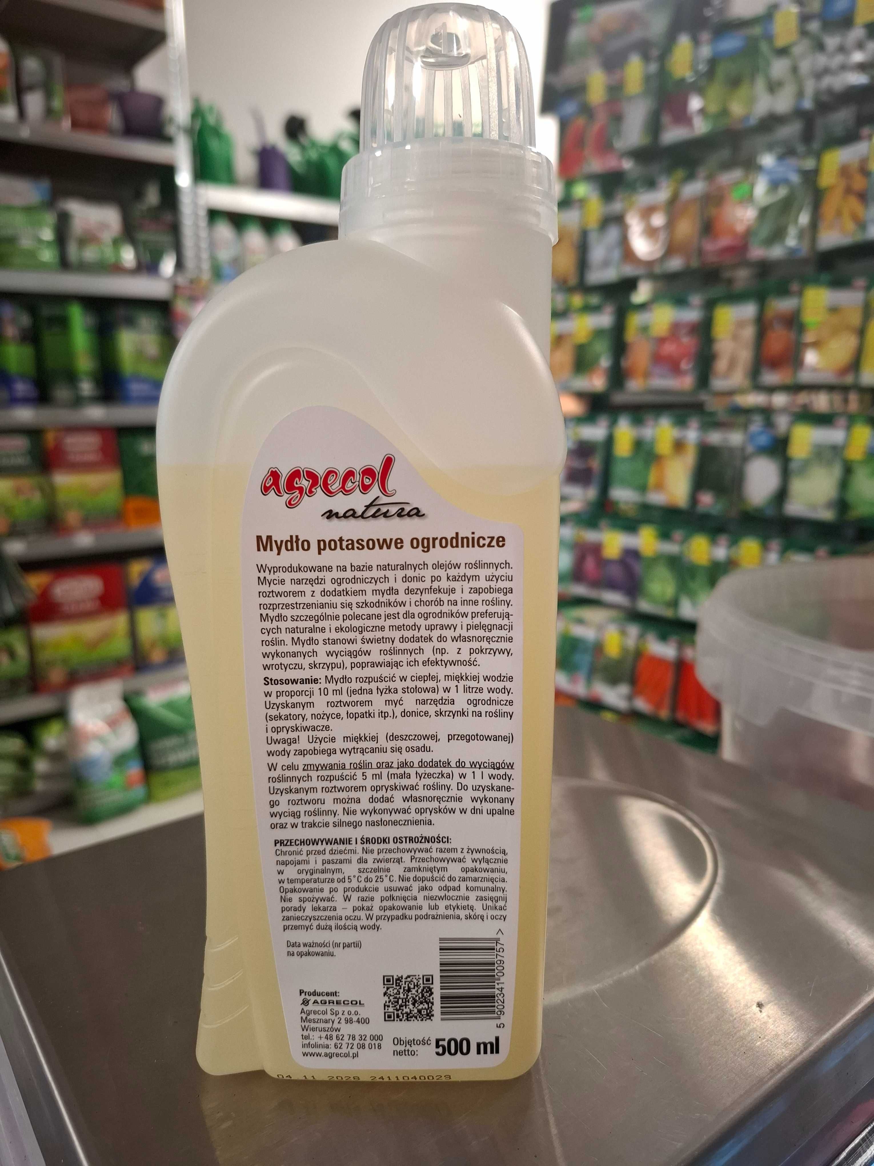 Mydło potasowe 500 ml AGRECOL