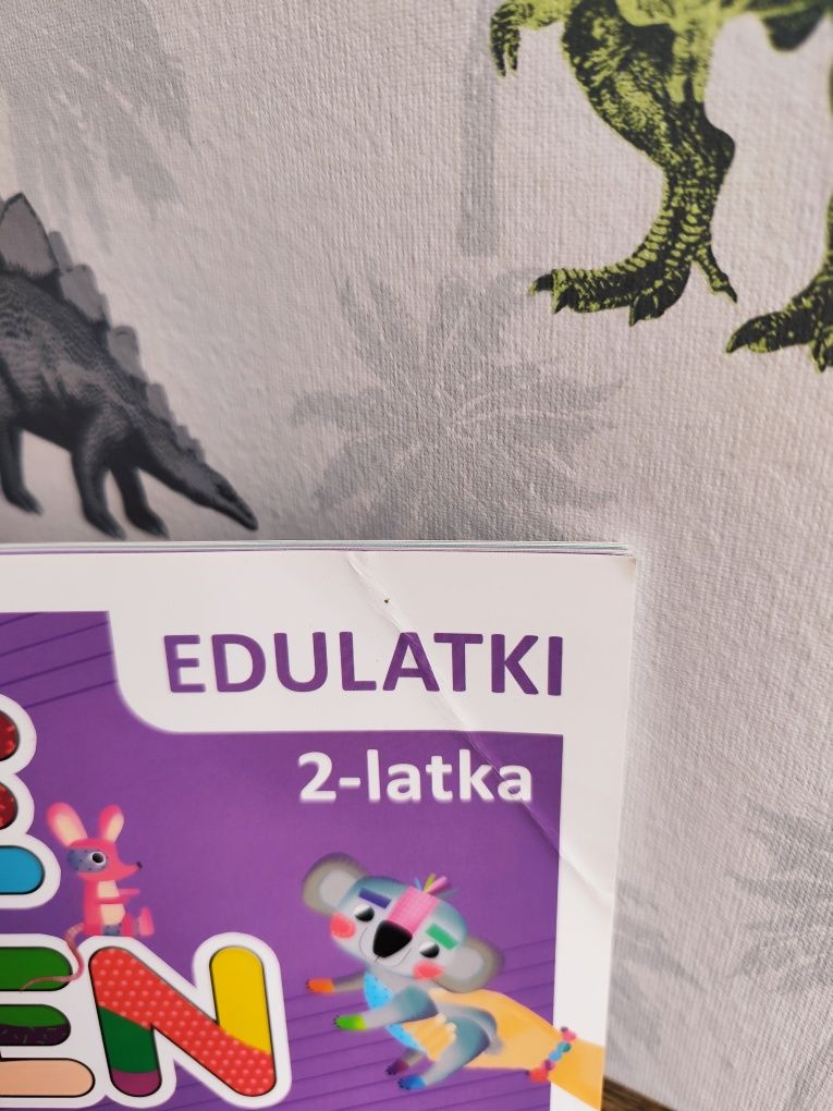 Edulatki. Elementarz 2-latka zeszyt ćwiczeń książeczka edukacyjna