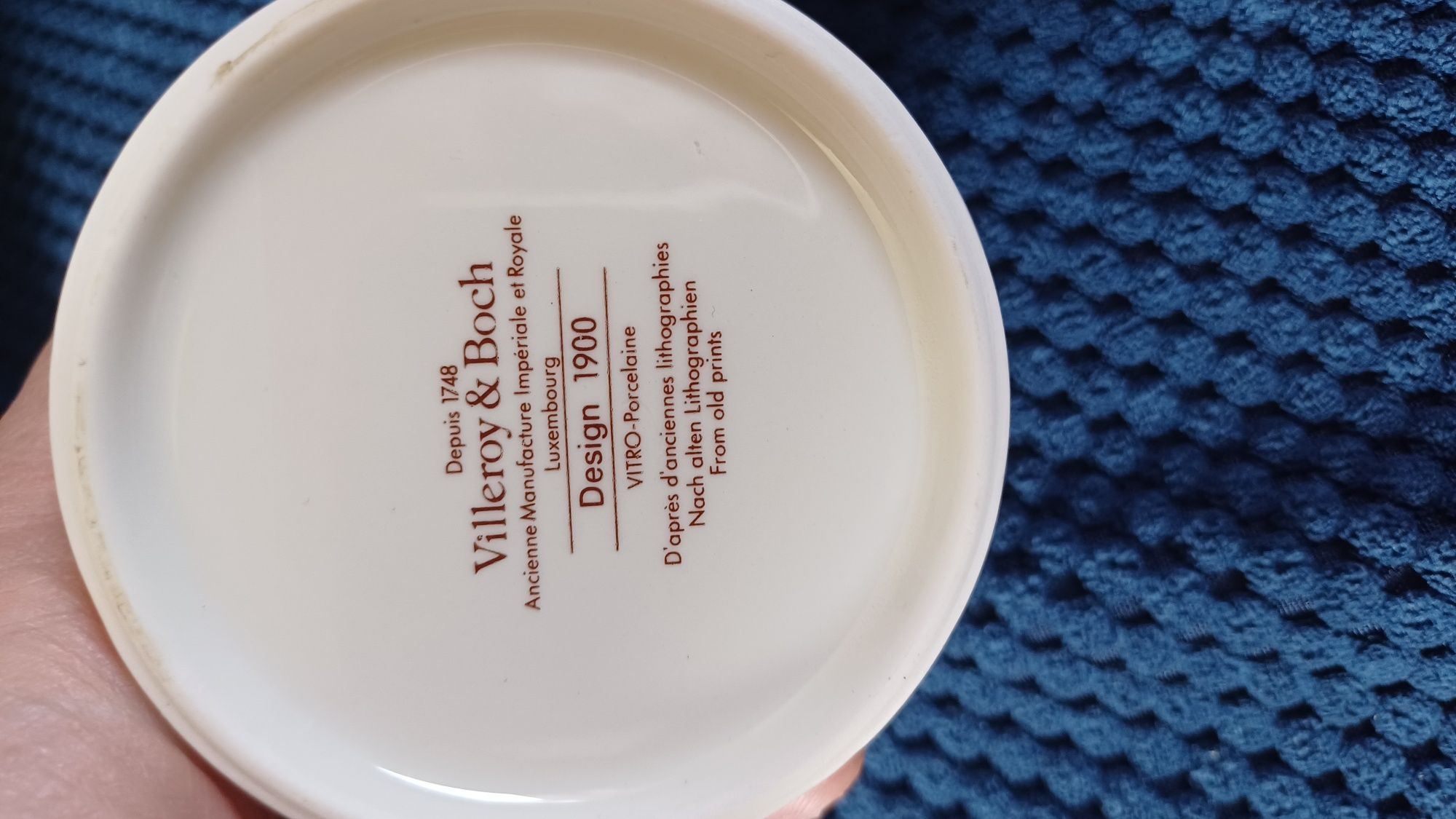 Cukiernica i mlecznik villeroy boch desing 1900