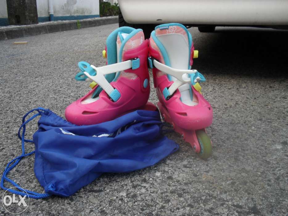 Patins para criança + acessórios