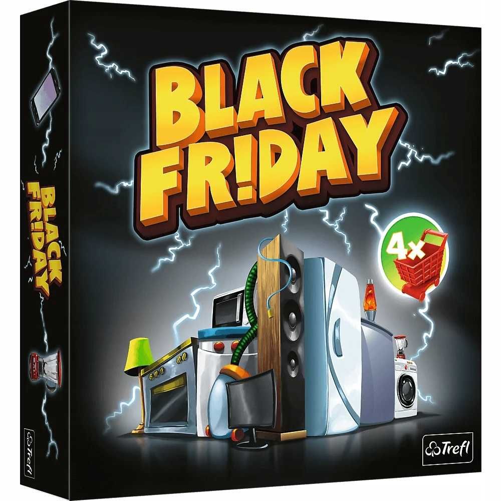 Gra Black Friday Trefl planszowa czarny piątek rodzinna