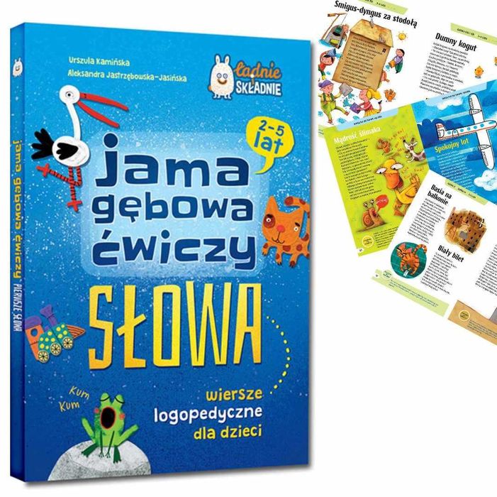 Jama Gębowa Ćwiczy Słowa - Wiersze logopedyczne