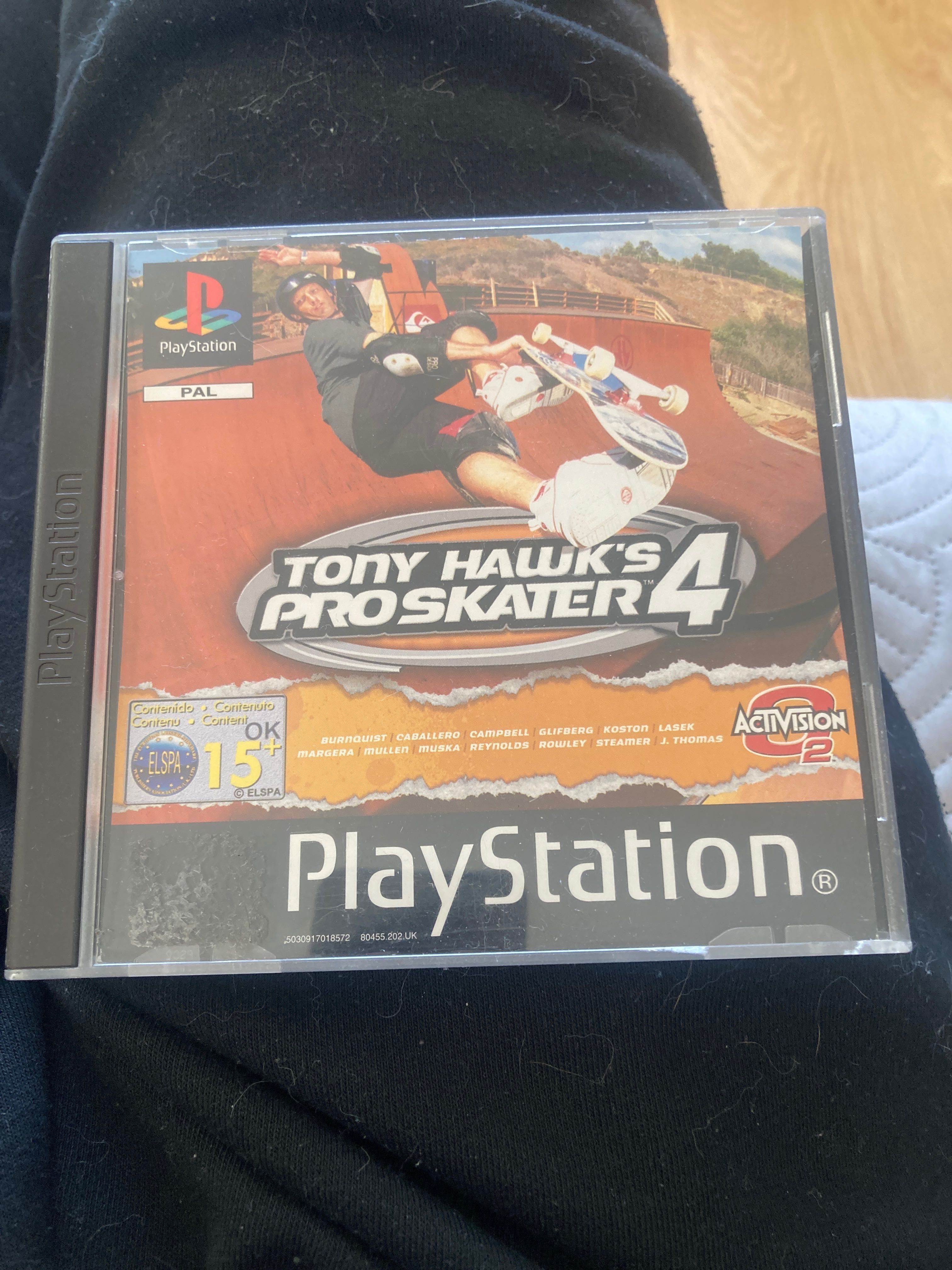 Tony hawks pro skater 4 ps1/psx