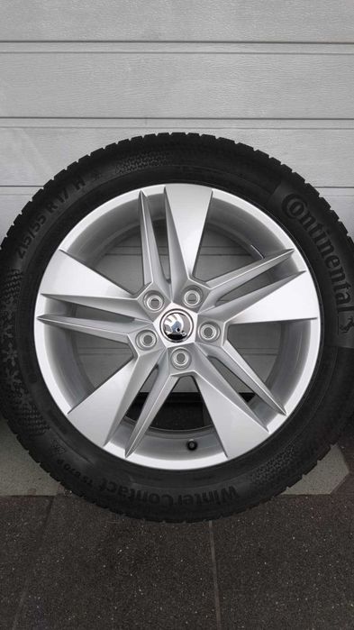 Koła 17" 5x112 Skoda Superb III Vw opony zima 215/55/17 (OL2019)