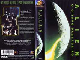 Filmes em VHF - Cassetes de compra - Quatro filmes da saga Alien