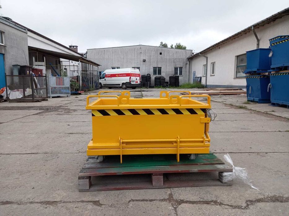 PMDCmini150-Pojemnik do dźwigów,suwnic.Kontener z otwieranym dnem