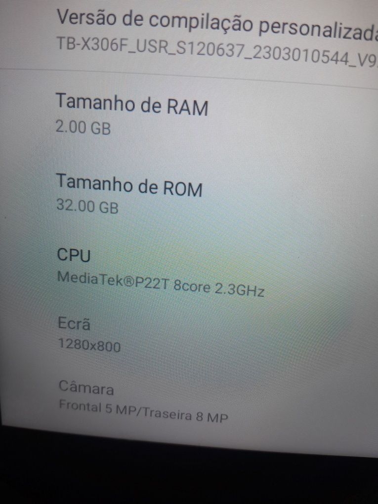 Tablet Lenovo bom estado