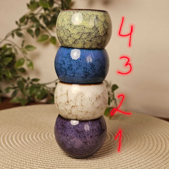 Керамическая пиала 110мл +❱ Яйцо дракона ❰+ для чайной церемонии