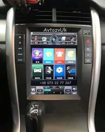 Магнитола EDGE Ford Едж Эдж EXPLORER GPS USB Tesla CarPlay Android 14