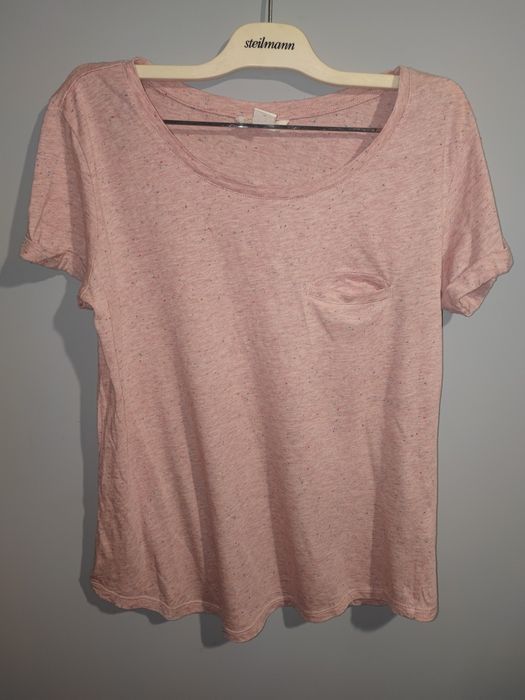 Codzienna koszulka basic H&M XS