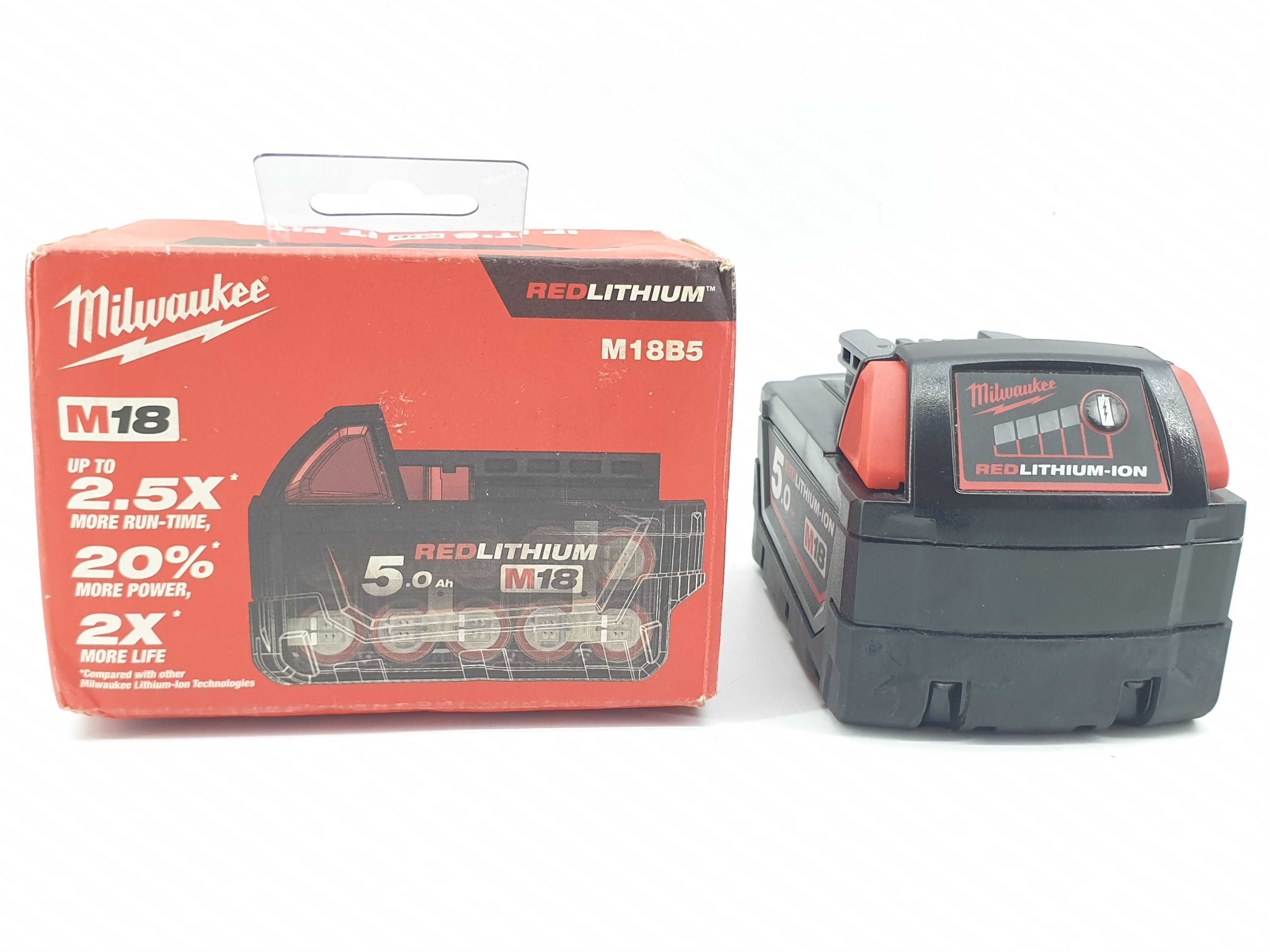 MILWAUKEE Bateria Akumulator 18V 5.0Ah M18B5 ORYGINAŁ