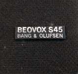 Bang & Olufsen Beovox S45-2 głośniki obudowa stojak zwrotnica maska