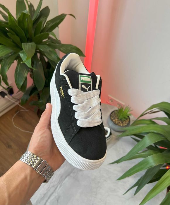 !PREMIUM! Puma Suede XL Black White 37 38 39 40 41 42 43 44 45