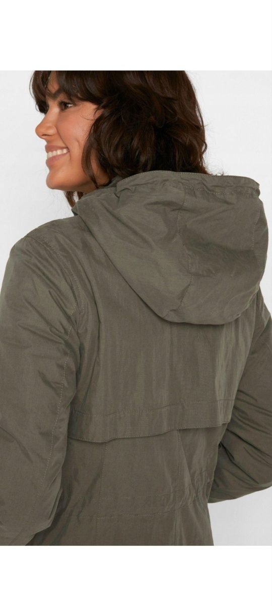 Kurtka parka z kapturem 38