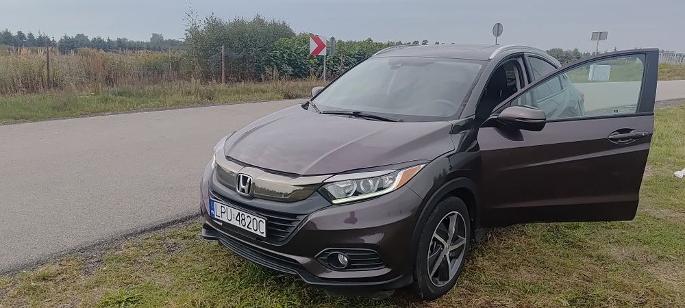 Honda HRV EX-L 1.8 Benzyna, 2022r, automat 4x4, LED, KAMERY, SKÓRY
