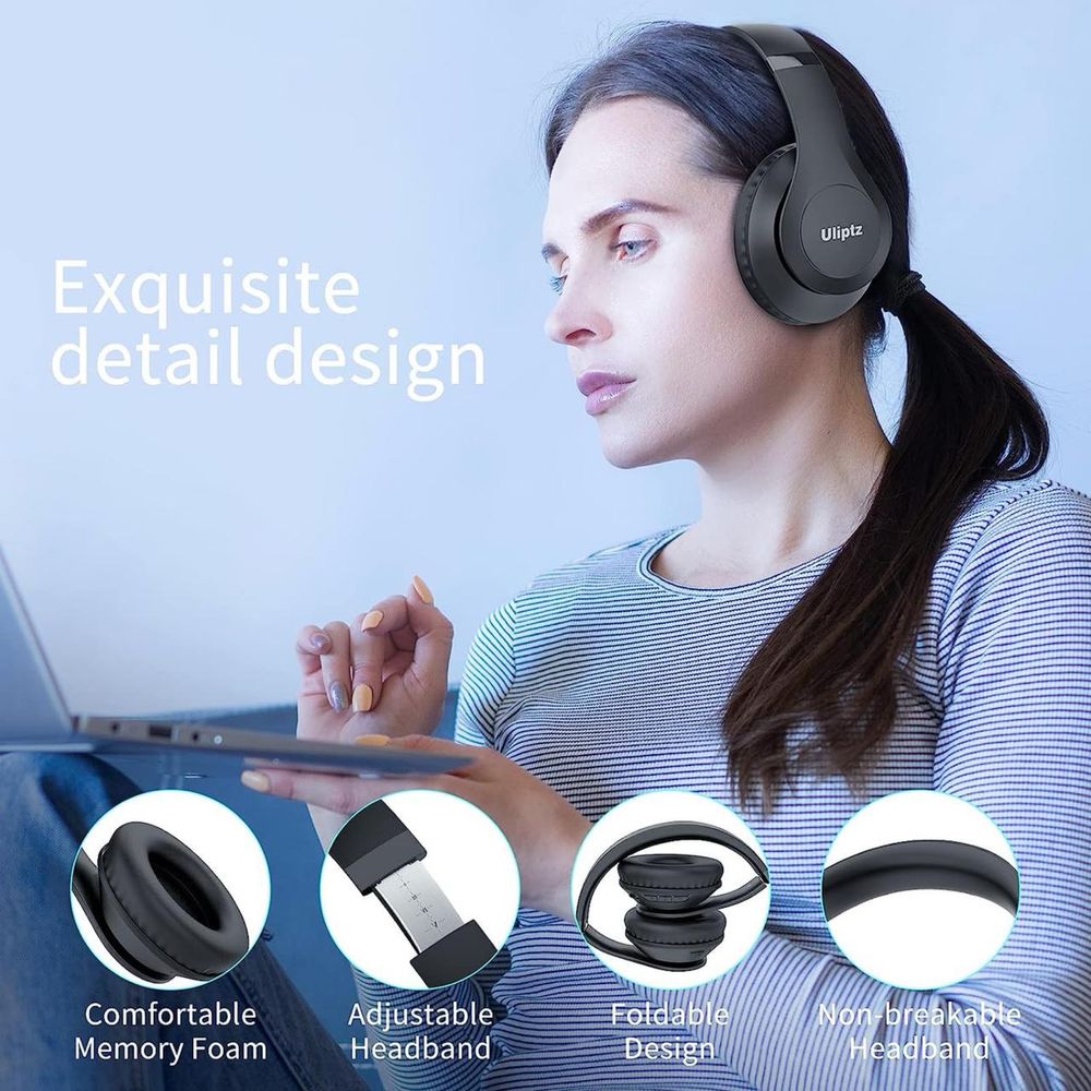 Бездротові навушники TWS Uliptz WH203A гарнітура Bluetooth 5.2