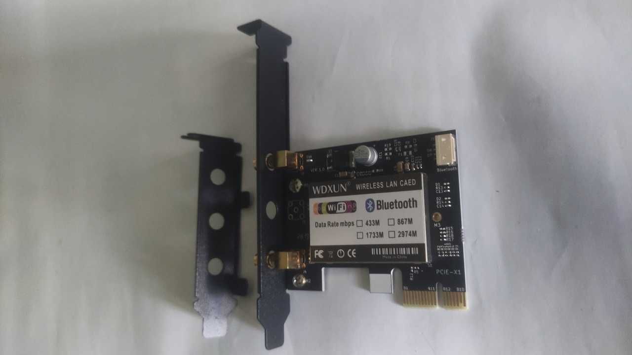 PCI e гігабітний адаптер 1200 Мбіт/с 2,4 G/5 ГГц Blutetooth 4.1